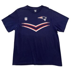 Reebok New England Patriots T-Shirt Mens XXL Navy NFL Football Short Sleeve